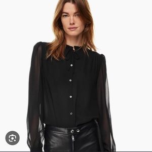 Black Aritzia Blouse